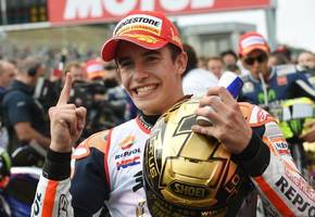 Marquez retains MotoGP title in Japan